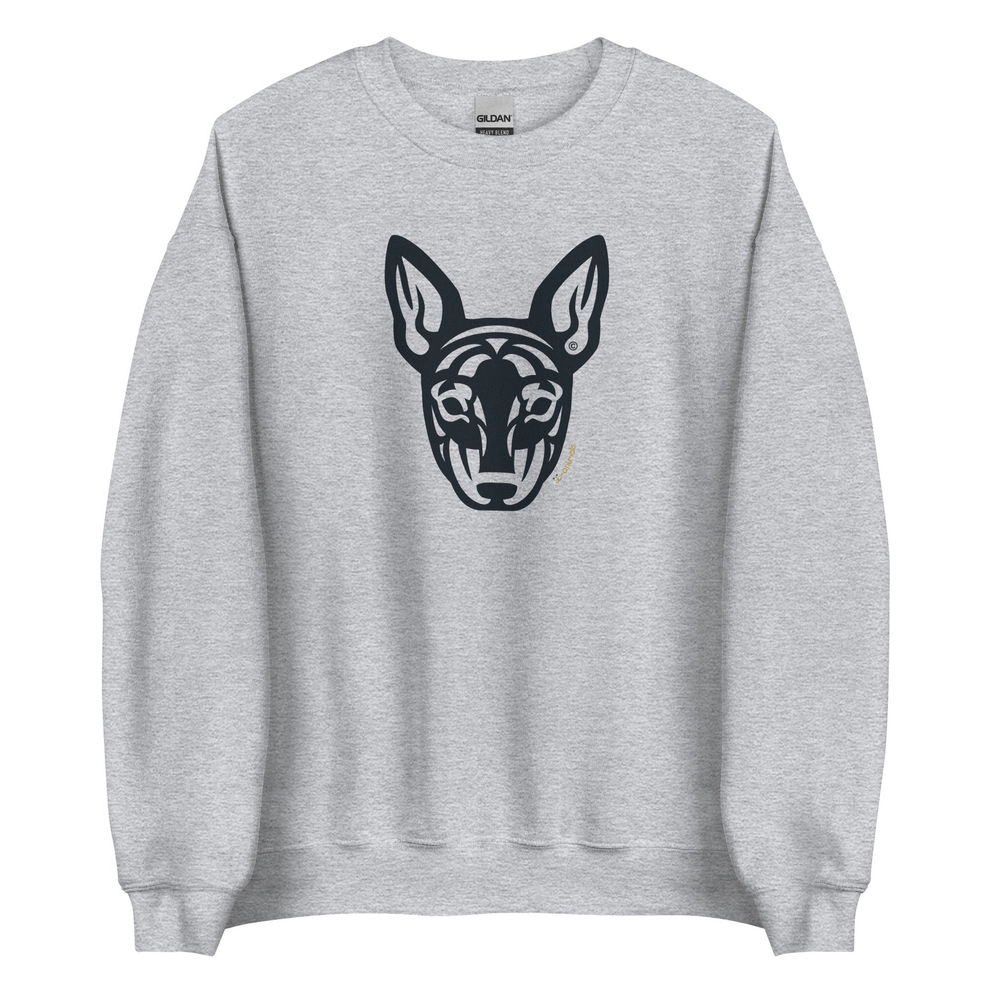 Moletom unissex - Pinscher- Tribal - Cores Claras i-animals