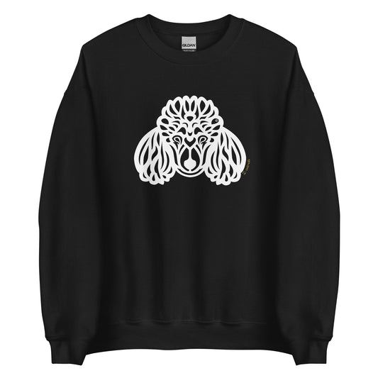 Moletom unissex - Poodle - Tribal i-animals