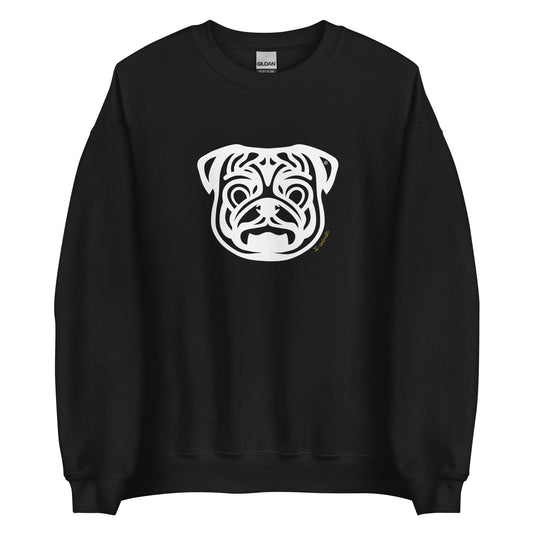 Moletom unissex - Pug - Tribal i-animals