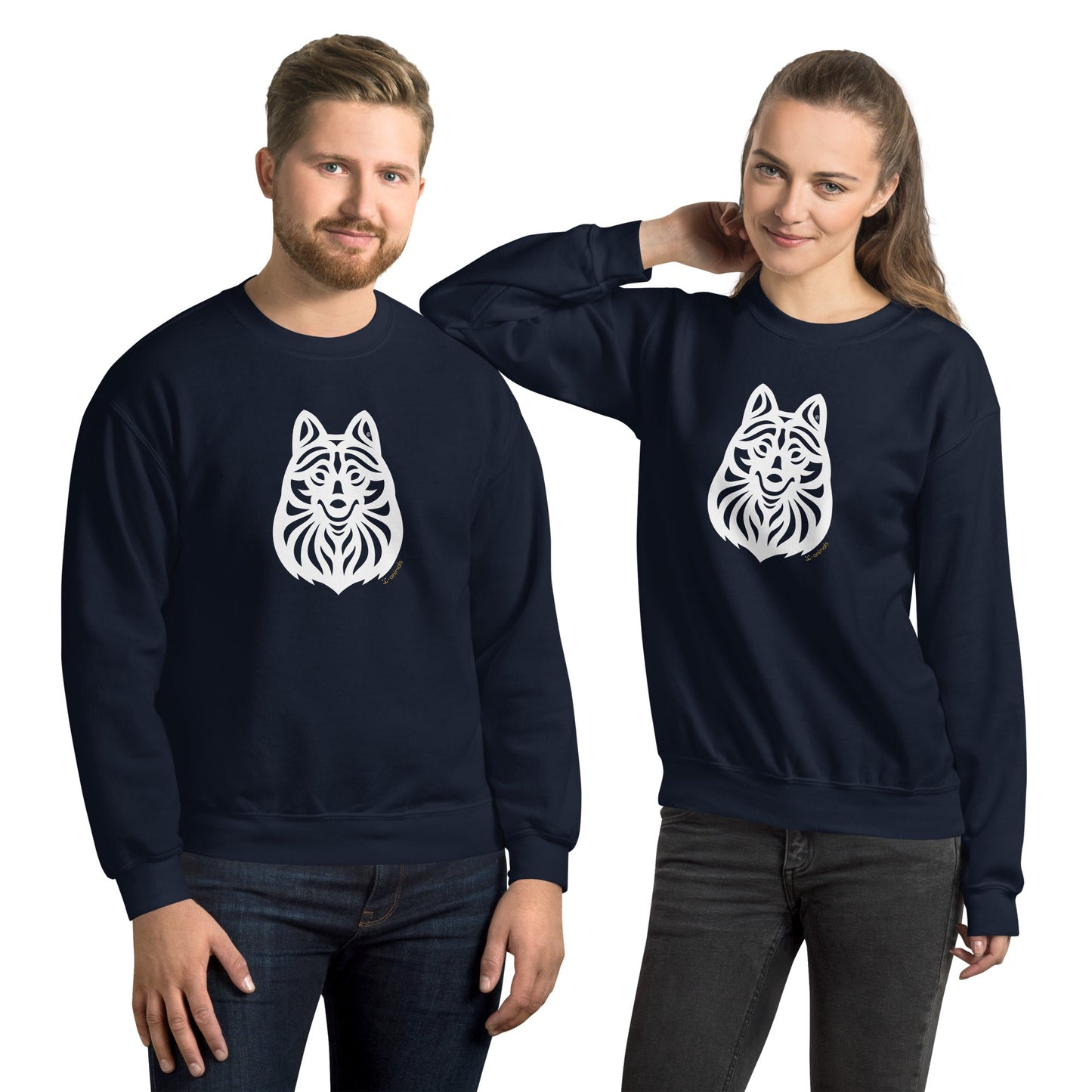 Moletom unissex - Schipperke - Tribal i-animals