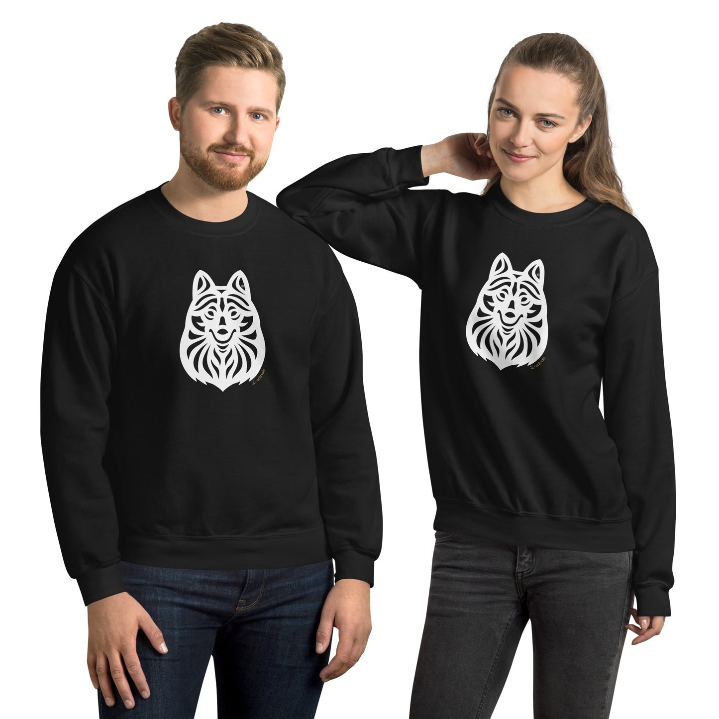 Moletom unissex - Schipperke - Tribal i-animals