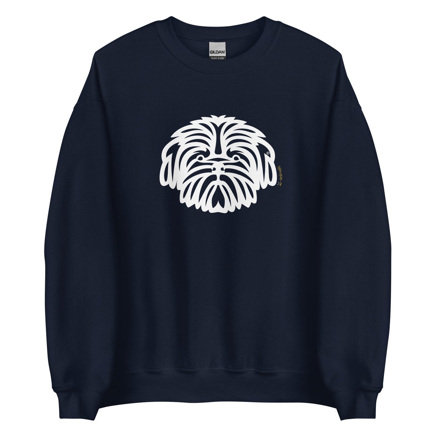 Moletom unissex - Shih Tzu - Tribal i-animals