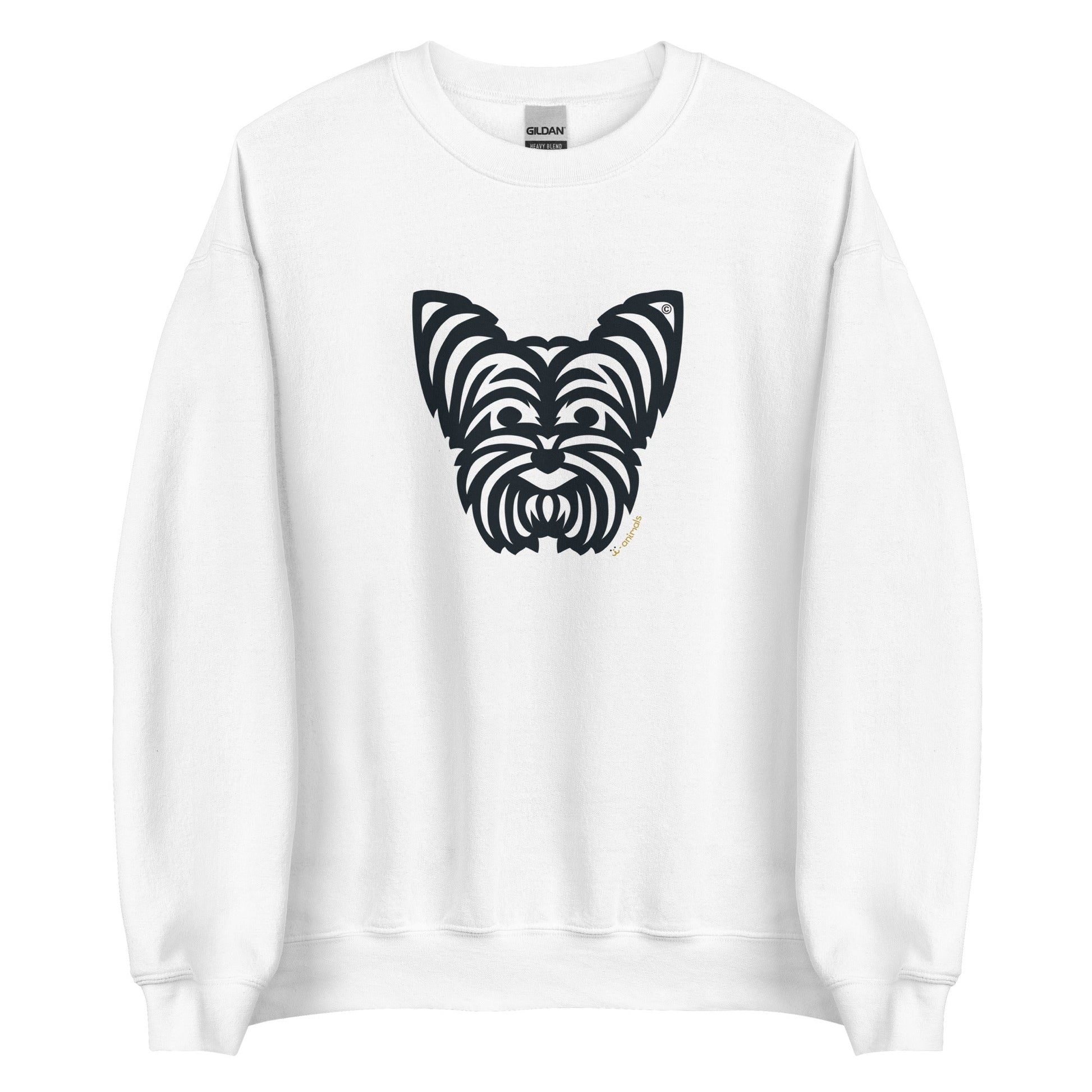 Moletom unissex - Yorkshire - Tribal - Cores Claras i-animals