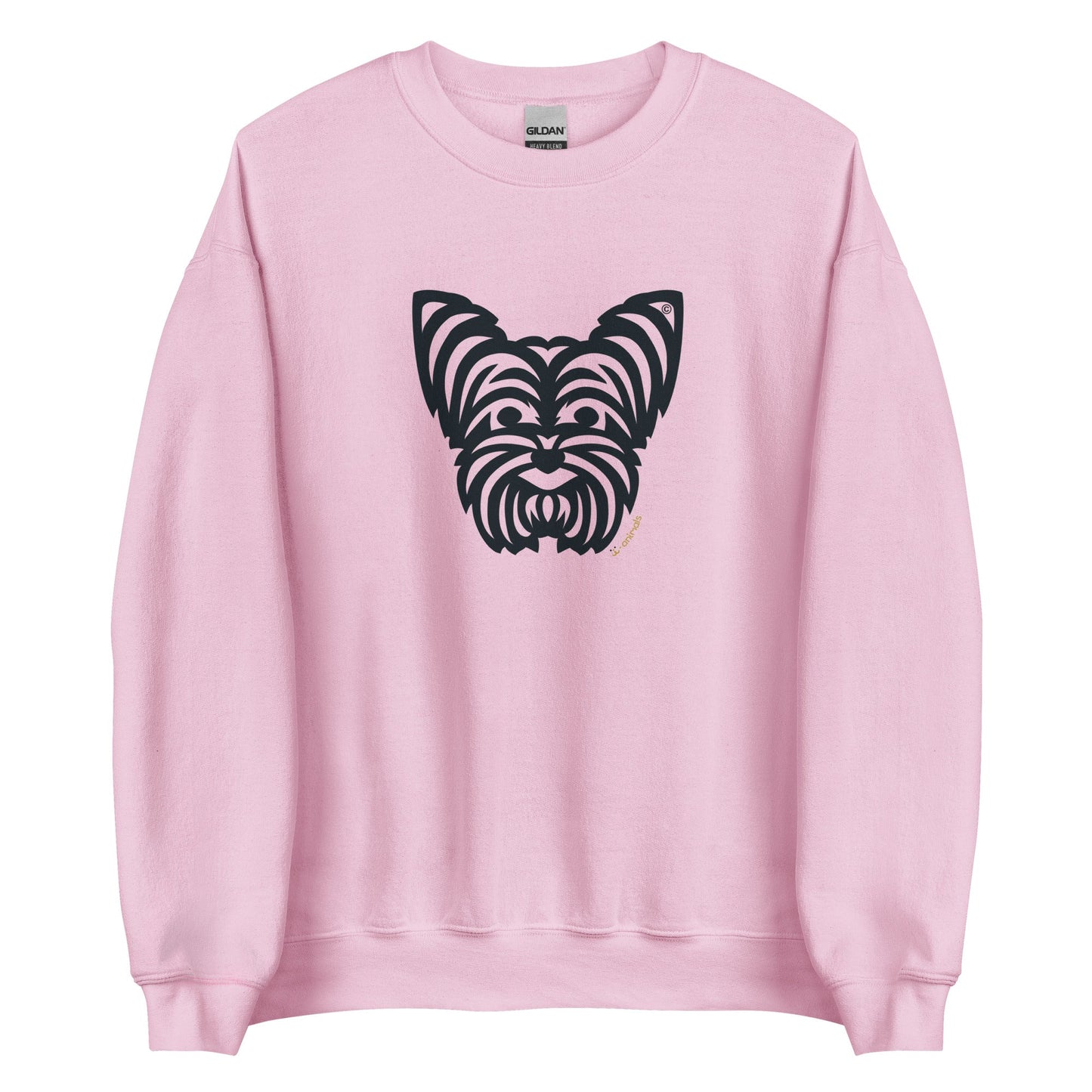 Moletom unissex - Yorkshire - Tribal - Cores Claras i-animals