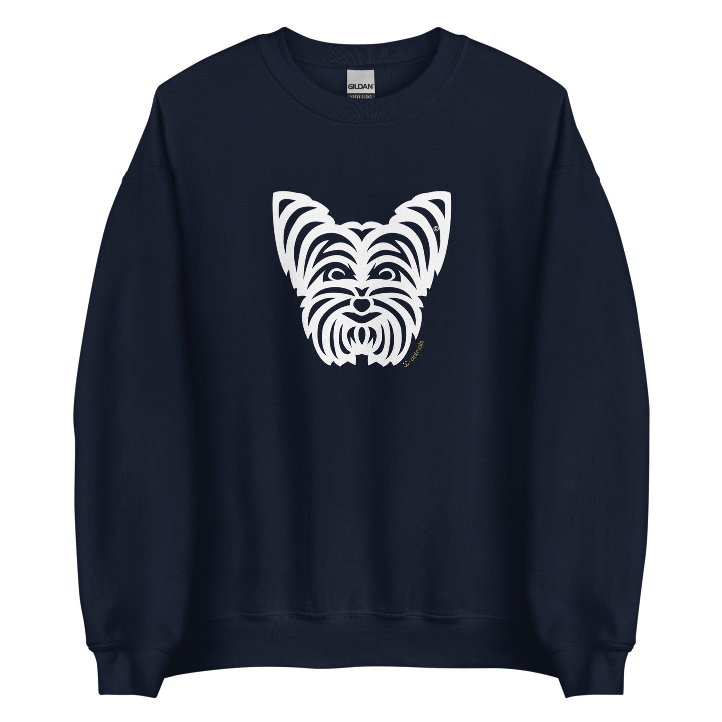 Moletom unissex - Yorkshire - Tribal i-animals