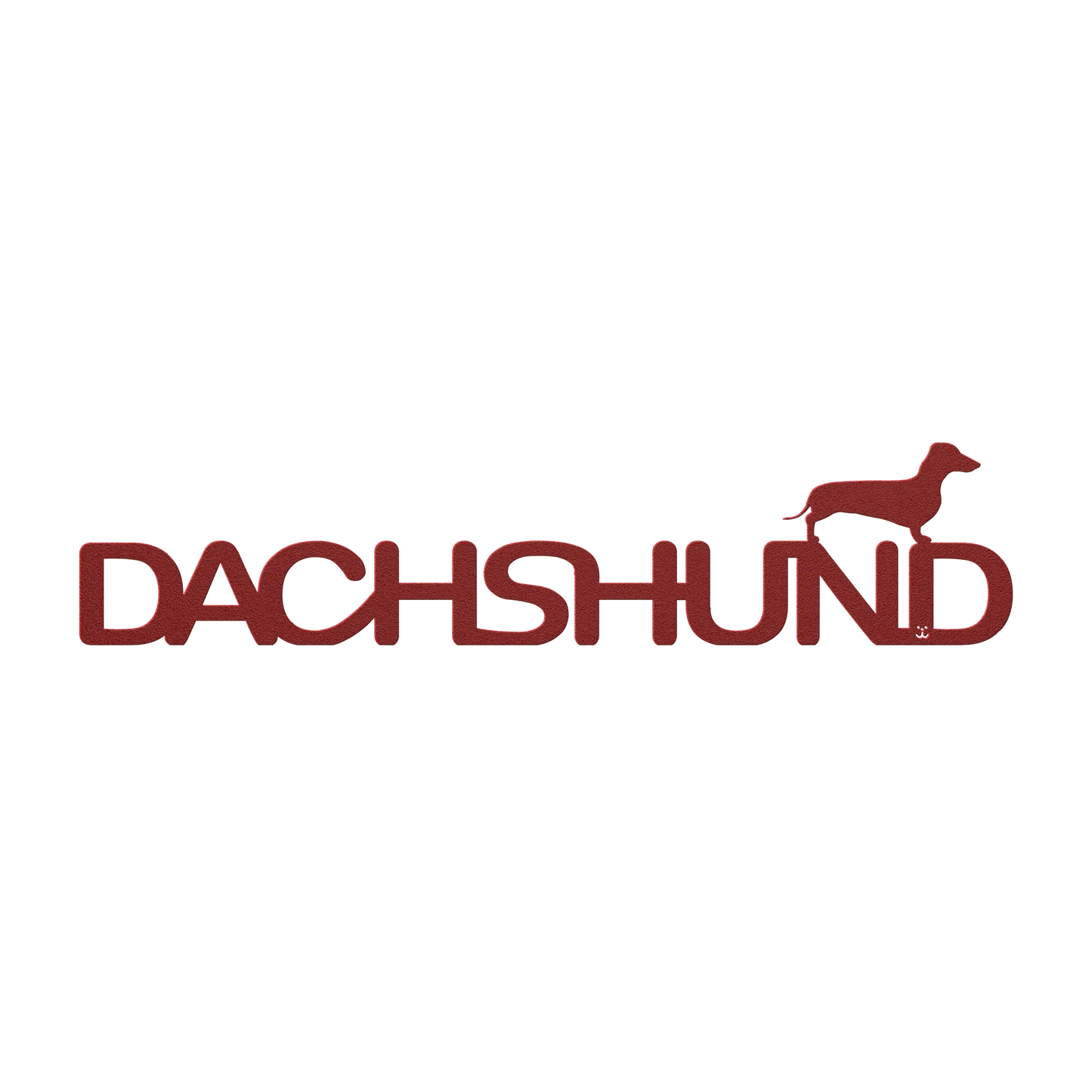 Dachshund Cut Metal - Identity