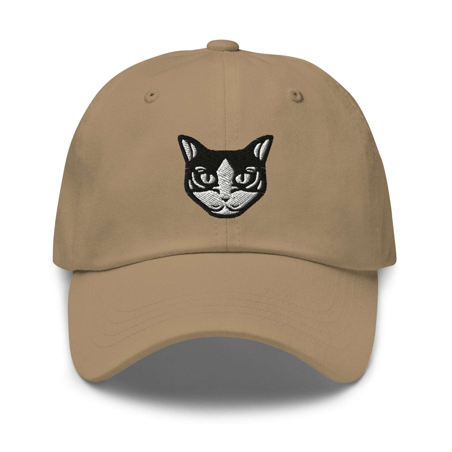 Classic hat - Black and White Cat - Tribal - Light Colors