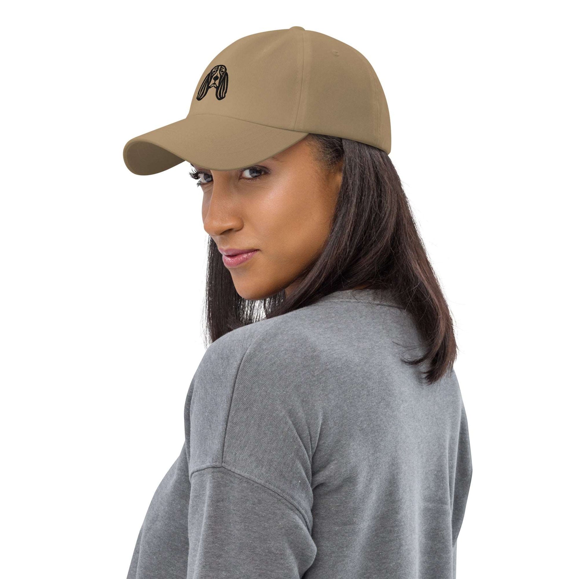 Classic hat - Basset Hound - Tribal - Light Colors