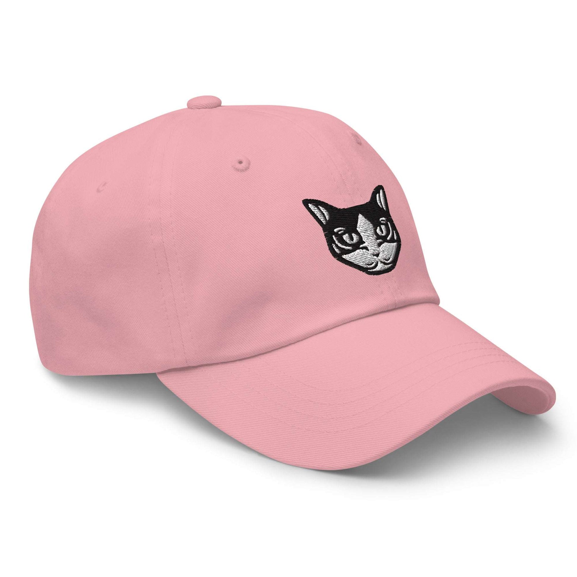 Classic hat - Black and White Cat - Tribal - Light Colors