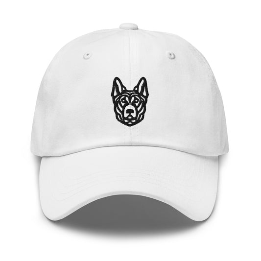 German Shepherd Classic Cap - Tribal - Light Colors