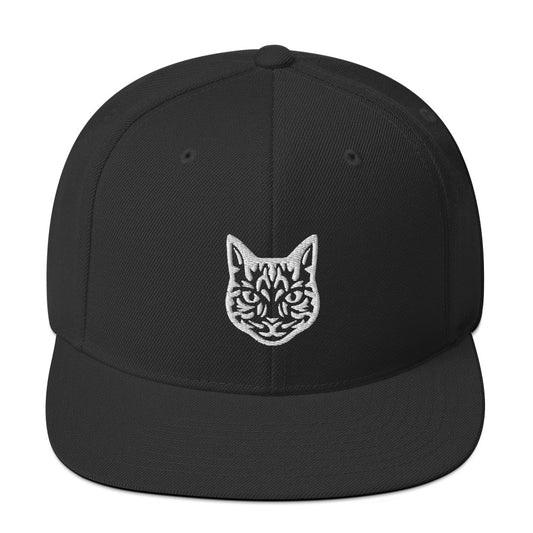 Boné Snapback Gato Tigrado - Tribal - i-animals