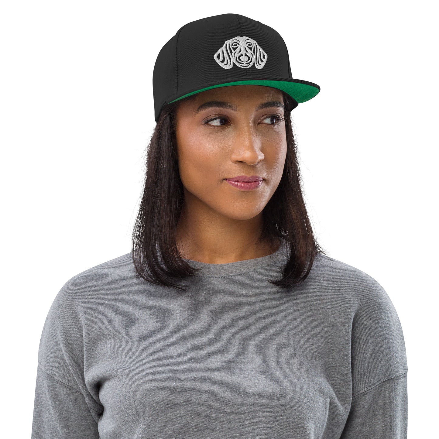 Boné Snapback Dachshund - Tribal - i-animals