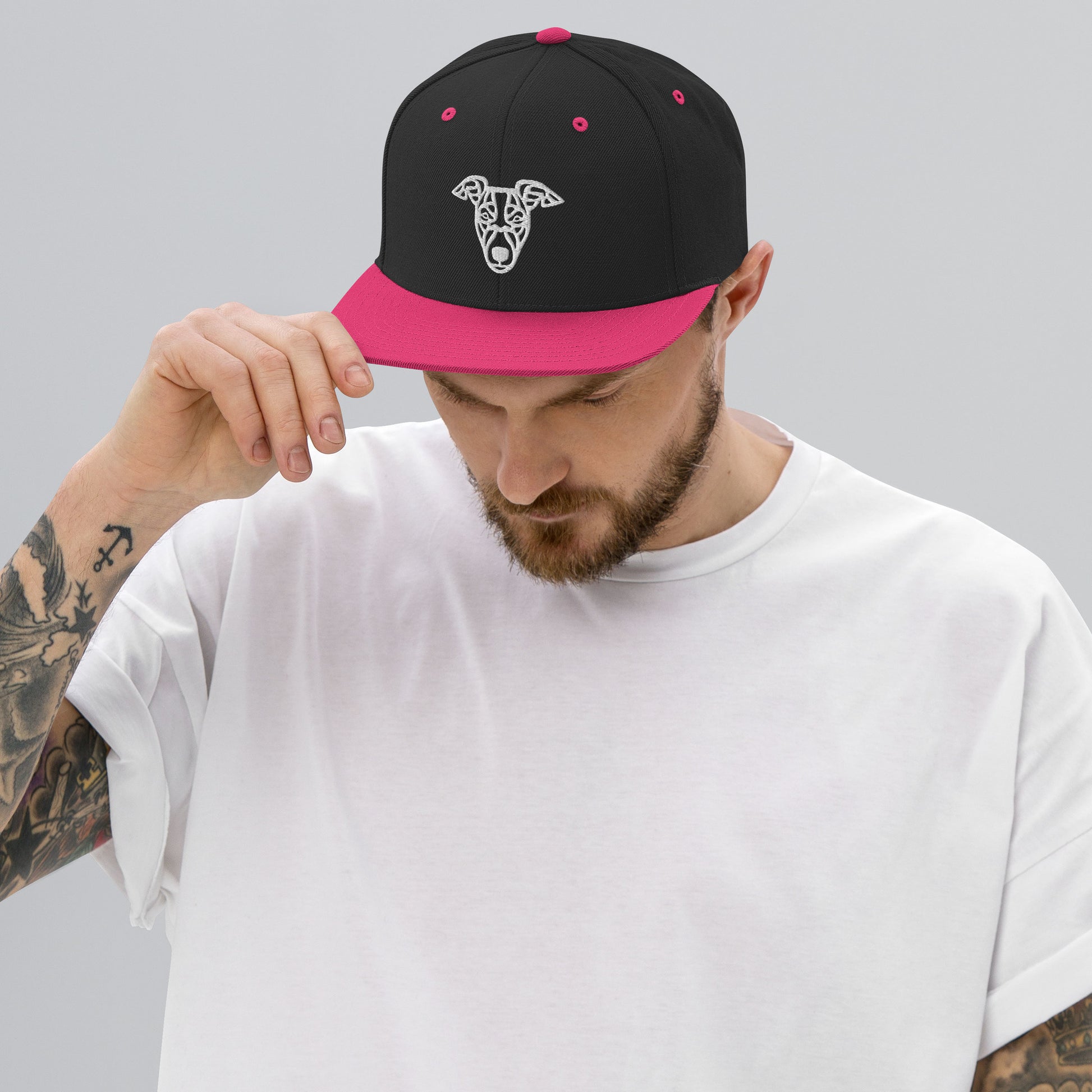 Boné Snapback Whippet - Tribal - i-animals