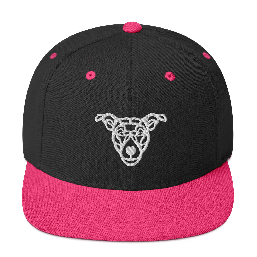 Boné Snapback “cão vira-lata” - Tribal - i-animals