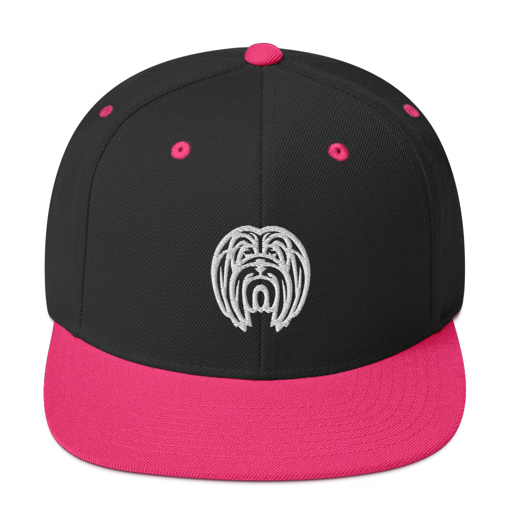 Boné Snapback Lhasa Apso - Tribal - i-animals