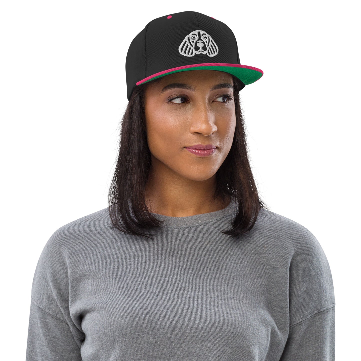 Boné Snapback Beagle -Tribal - i-animals