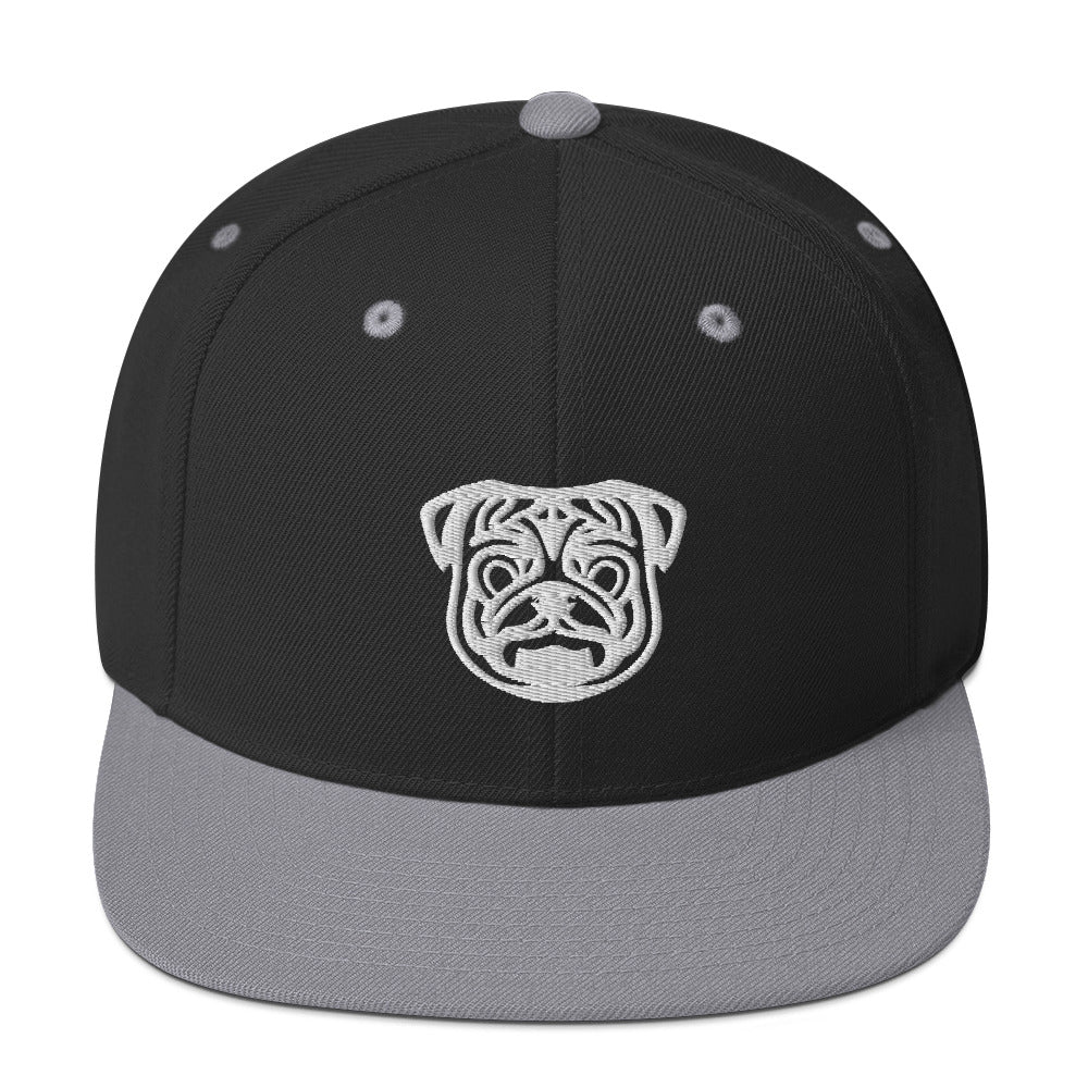 Boné Snapback Pug - Tribal - i-animals