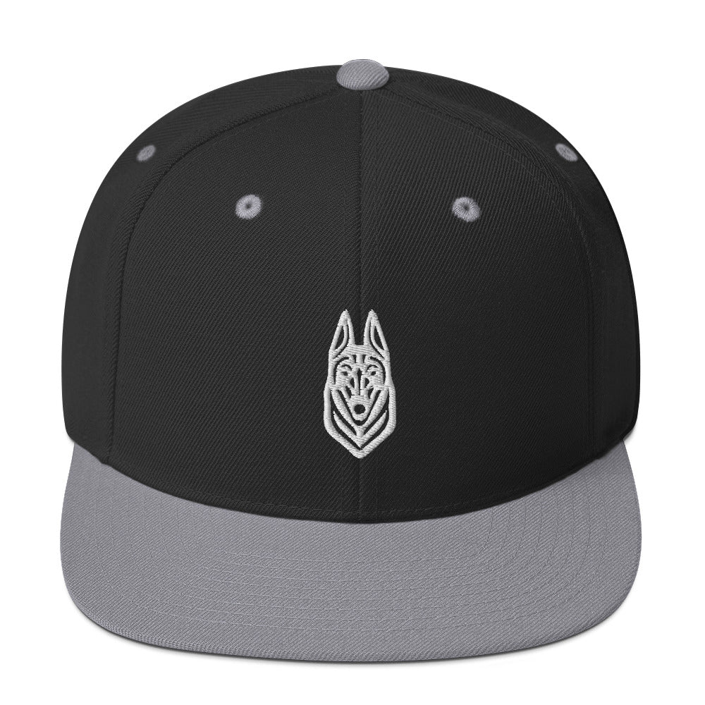 Boné Snapback Malinois - Tribal - i-animals