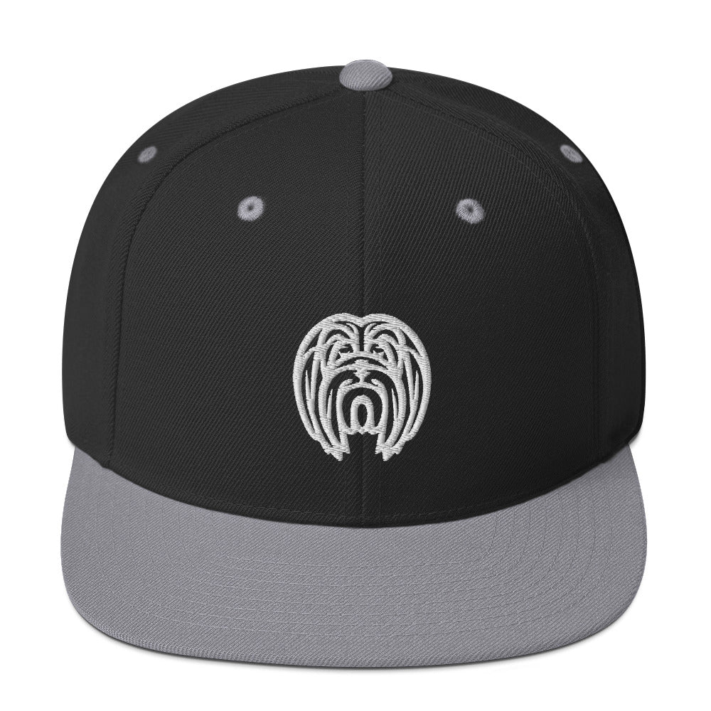 Boné Snapback Lhasa Apso - Tribal - i-animals