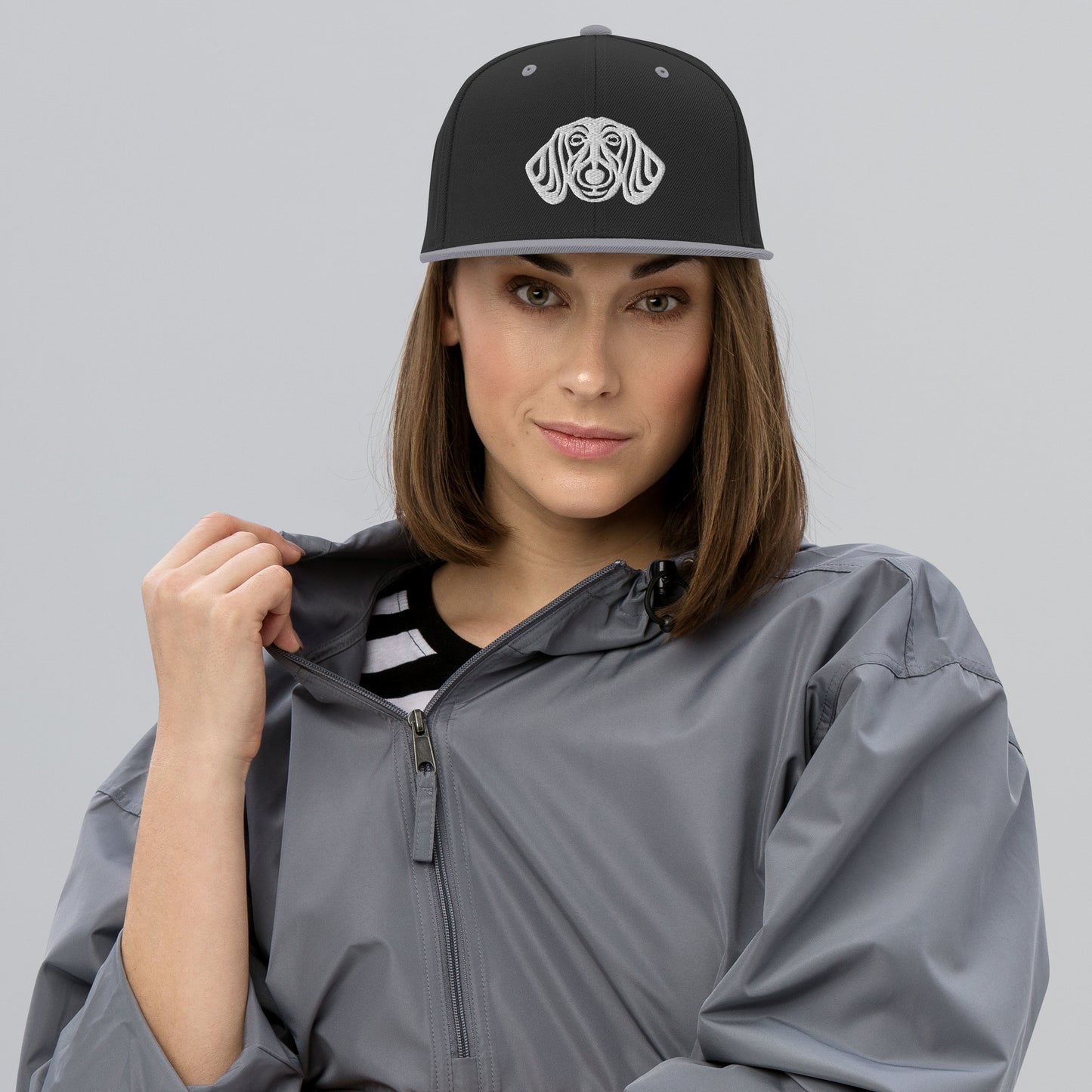 Boné Snapback Dachshund - Tribal - i-animals