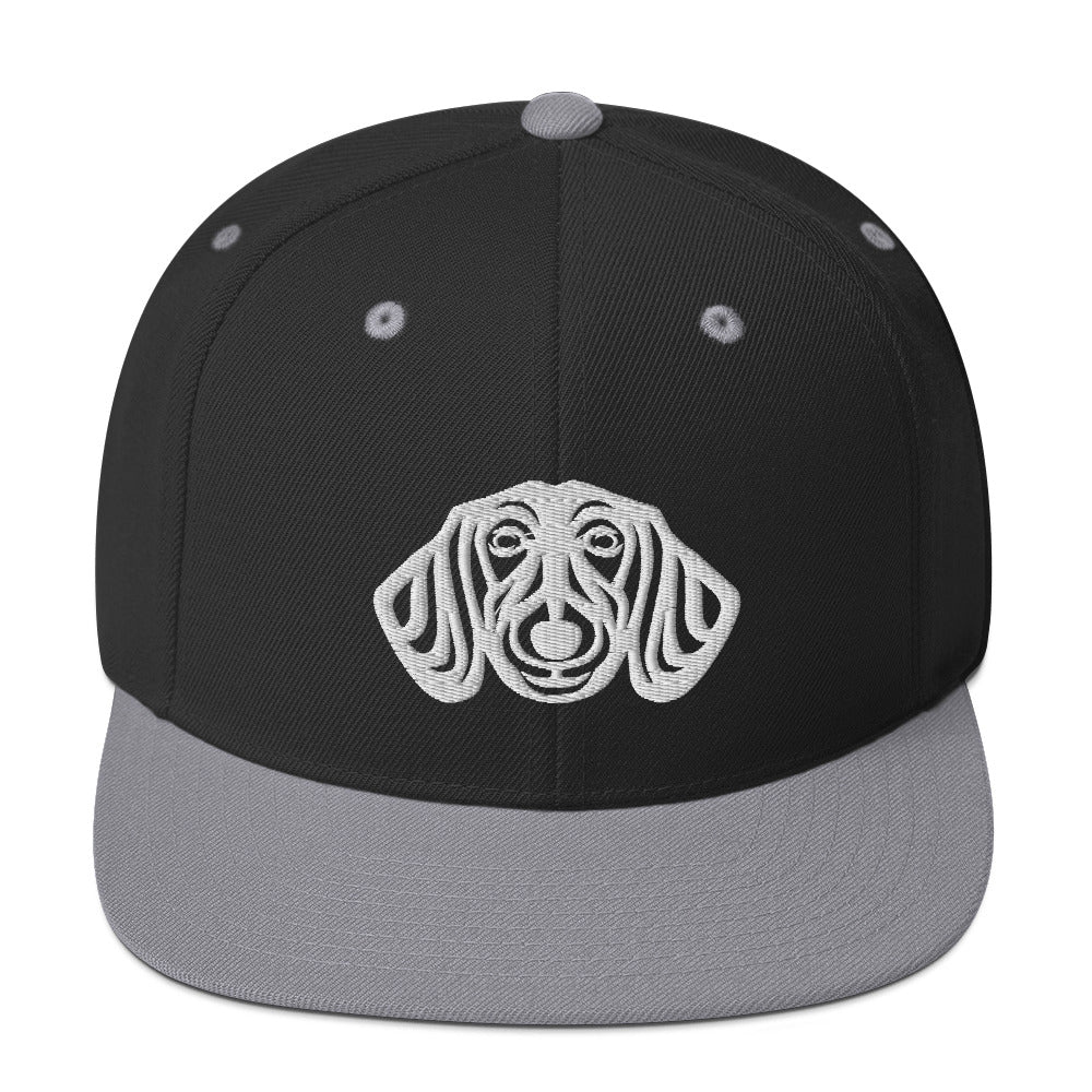 Boné Snapback Dachshund - Tribal - i-animals