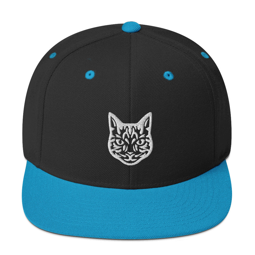 Boné Snapback Gato Tigrado - Tribal - i-animals