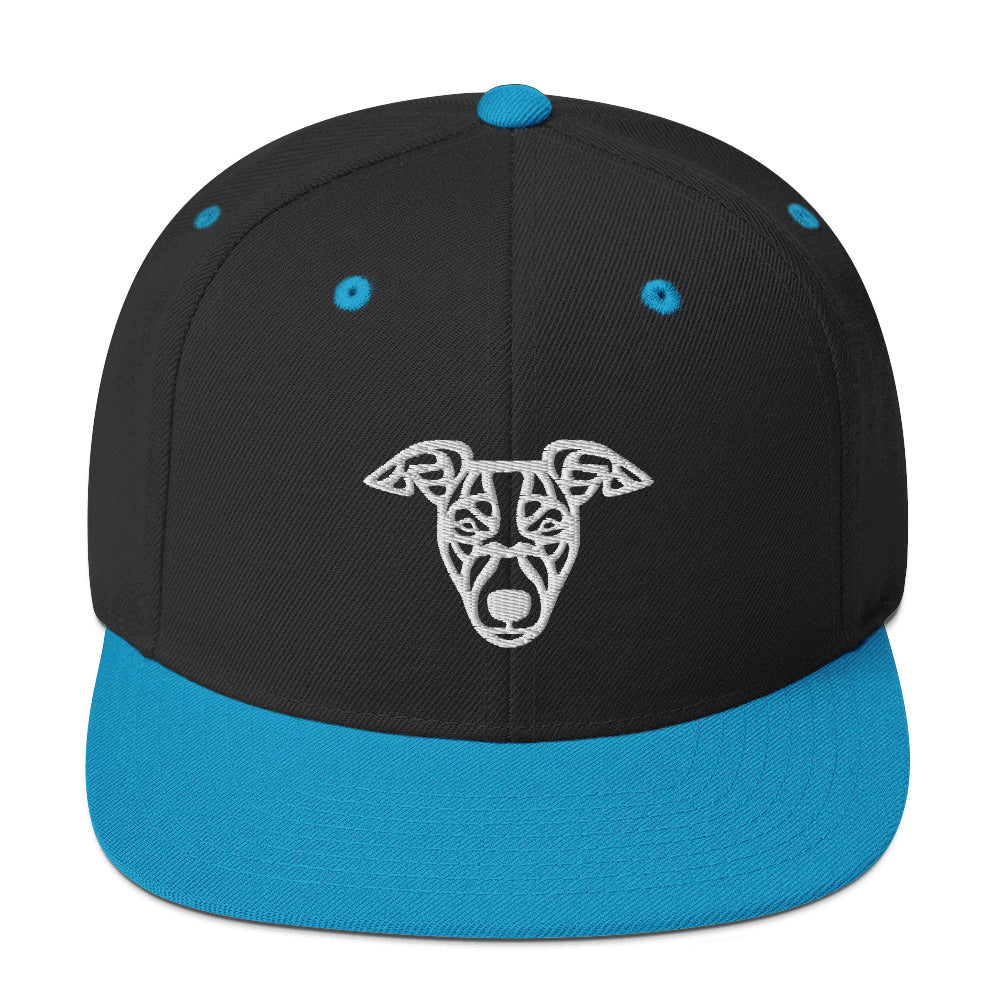 Boné Snapback Whippet - Tribal - i-animals