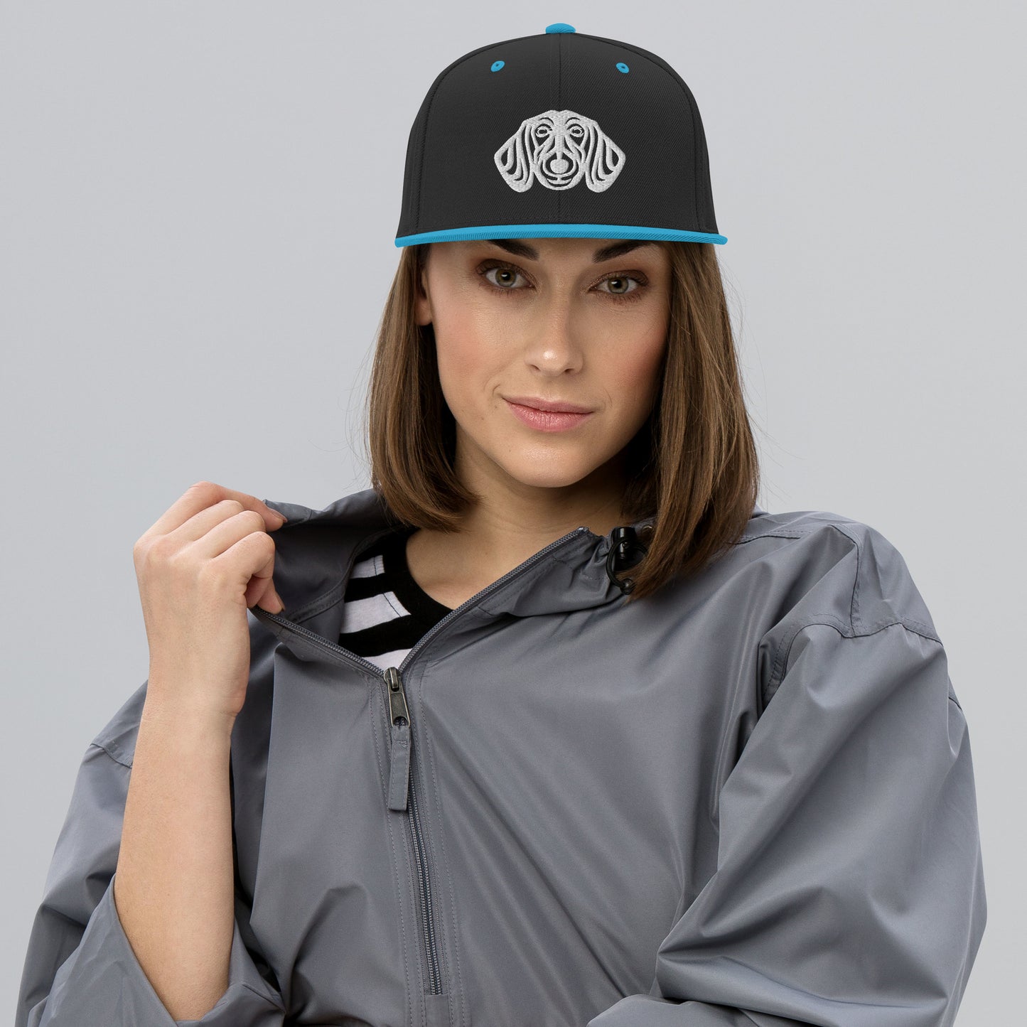 Boné Snapback Dachshund - Tribal - i-animals