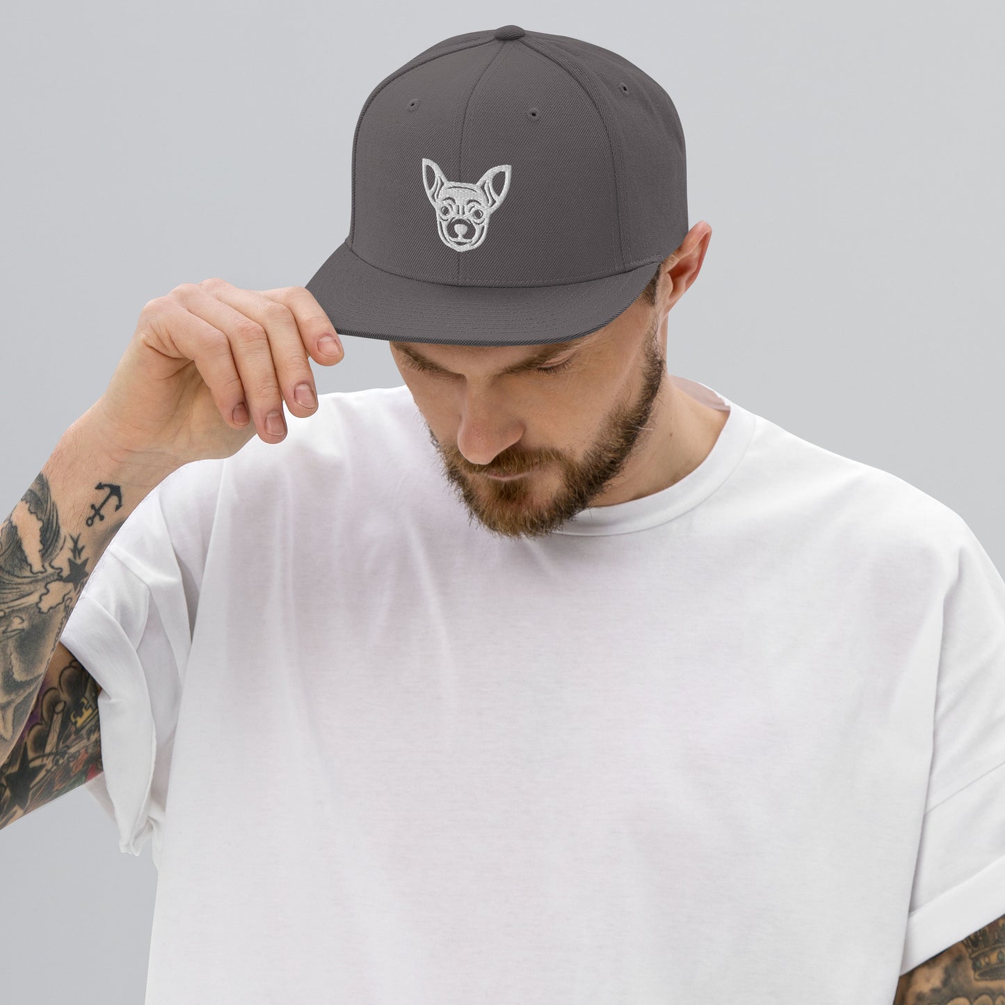 Boné Snapback Chihuahua - Tribal - i-animals