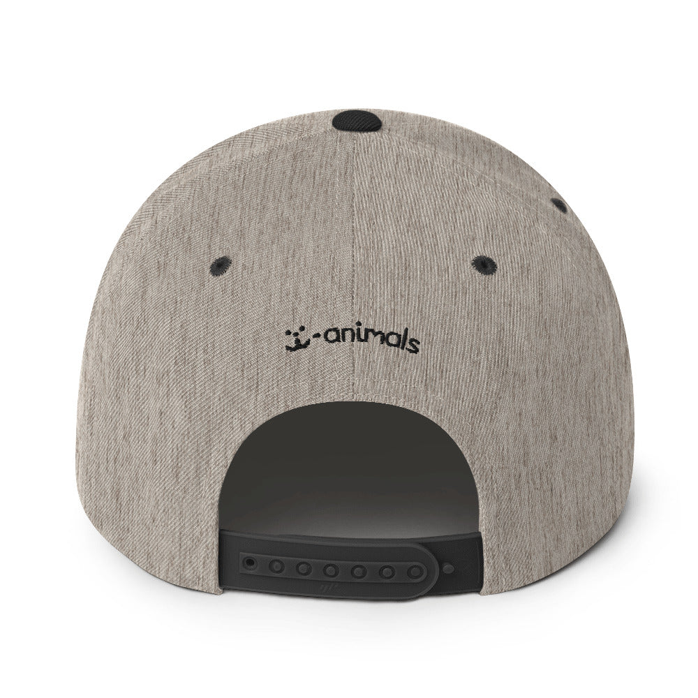 Boné Snapback Pug - Tribal - Cores claras - i-animals