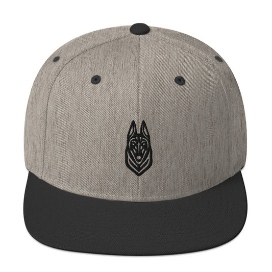 Boné Snapback Malinois - Tribal - Cores claras - i-animals