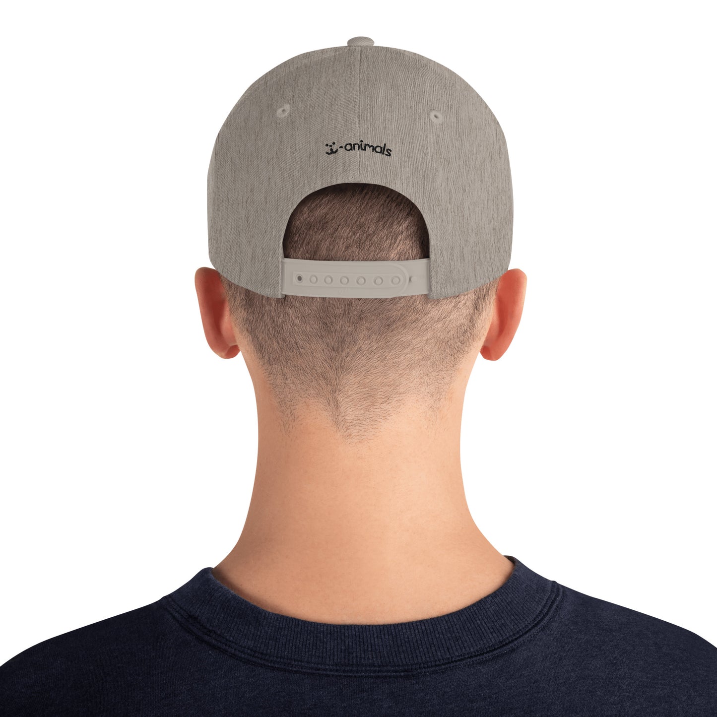Boné Snapback Poodle - Tribal - Cores claras - i-animals