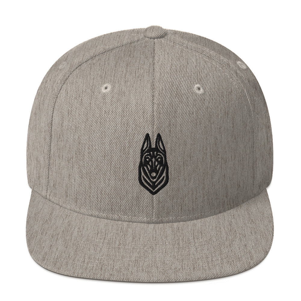 Boné Snapback Malinois - Tribal - Cores claras - i-animals