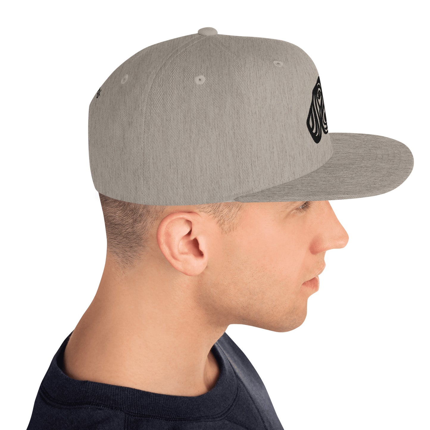 Boné Snapback Dachshund - Tribal - Cores claras - i-animals