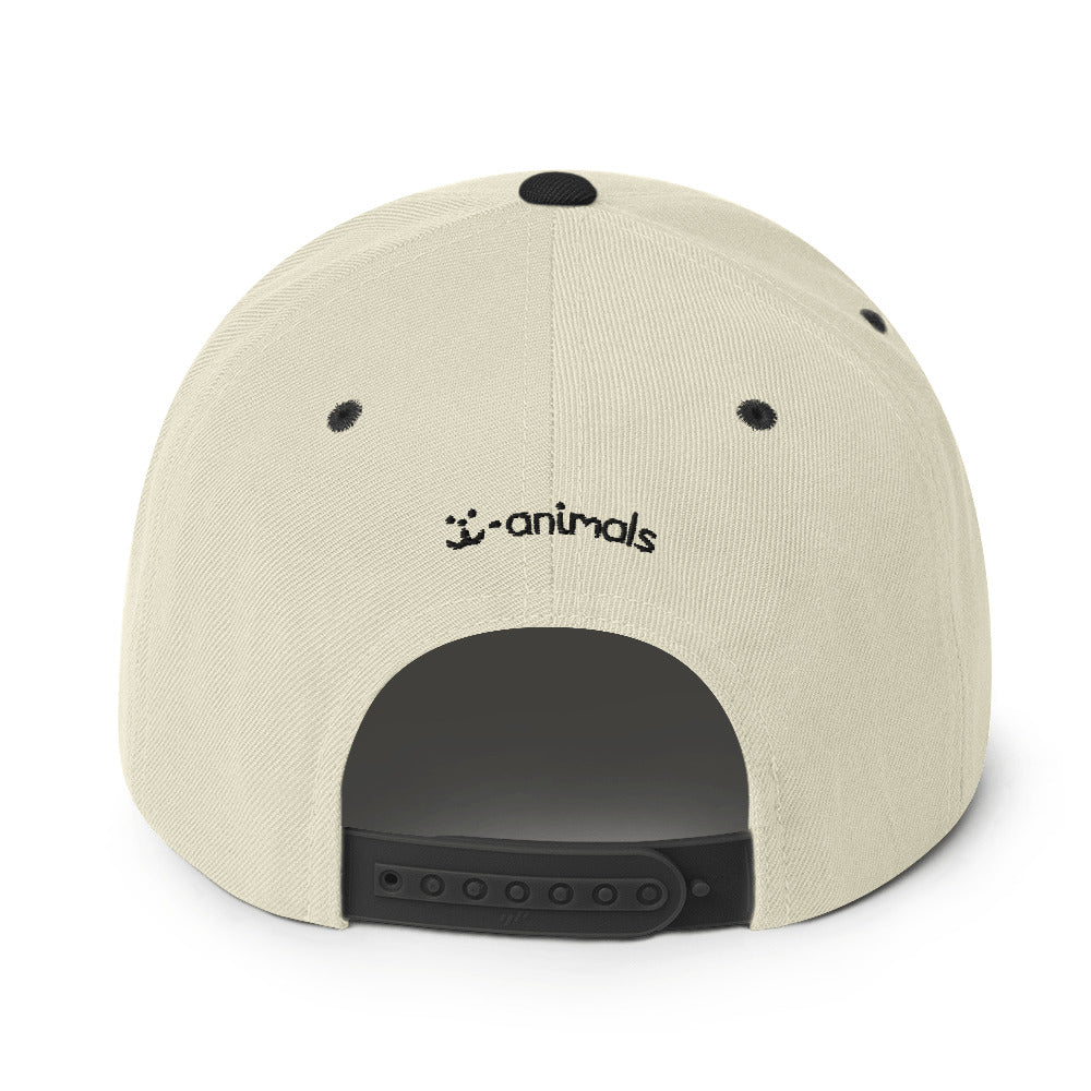 Boné Snapback Pug - Tribal - Cores claras - i-animals