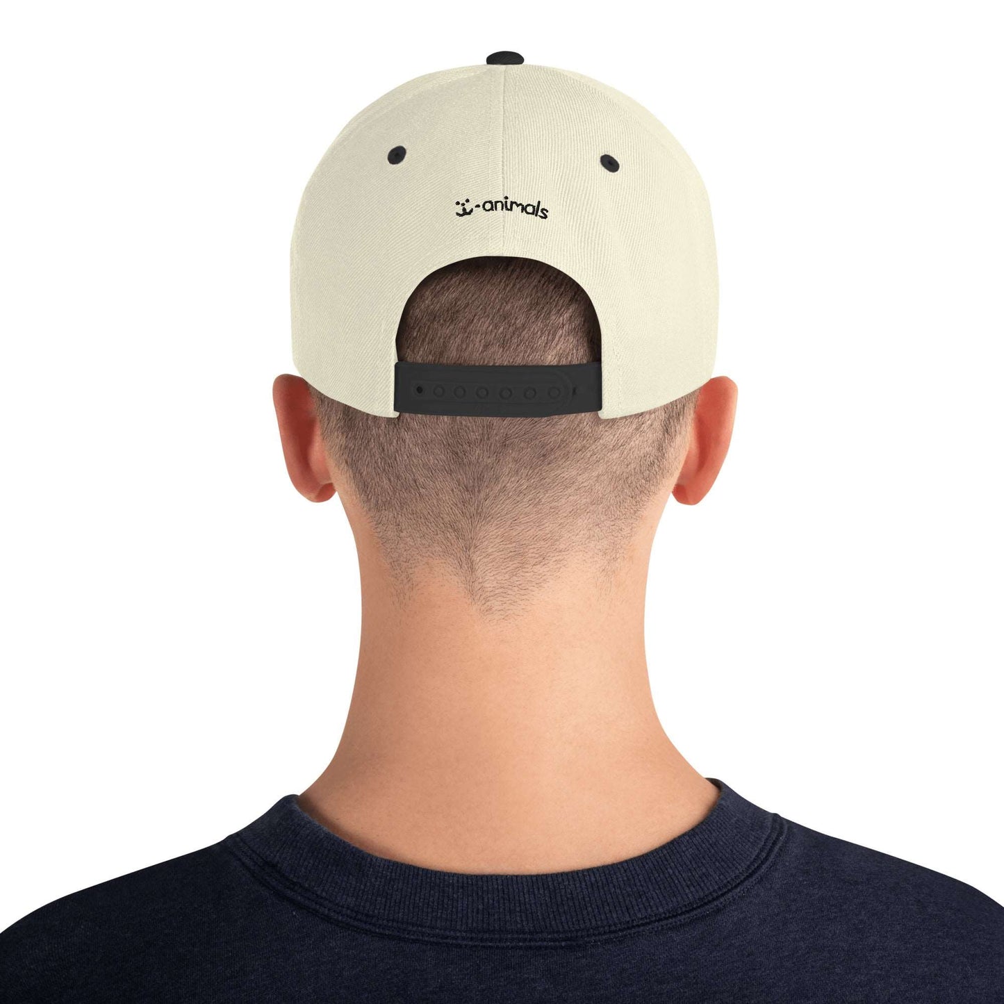 Boné Snapback Basset Hound - Tribal - Cores Claras - i-animals