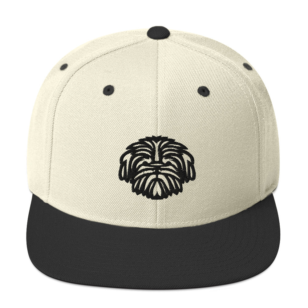Boné Snapback Shih Tzu - Tribal - Cores claras - i-animals
