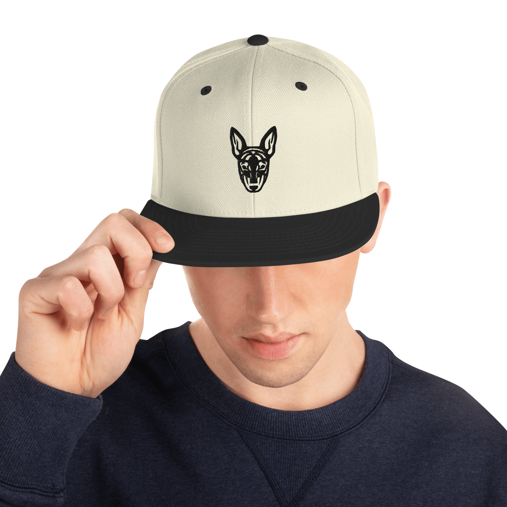 Boné Snapback Pinscher - Tribal - Cores claras - i-animals