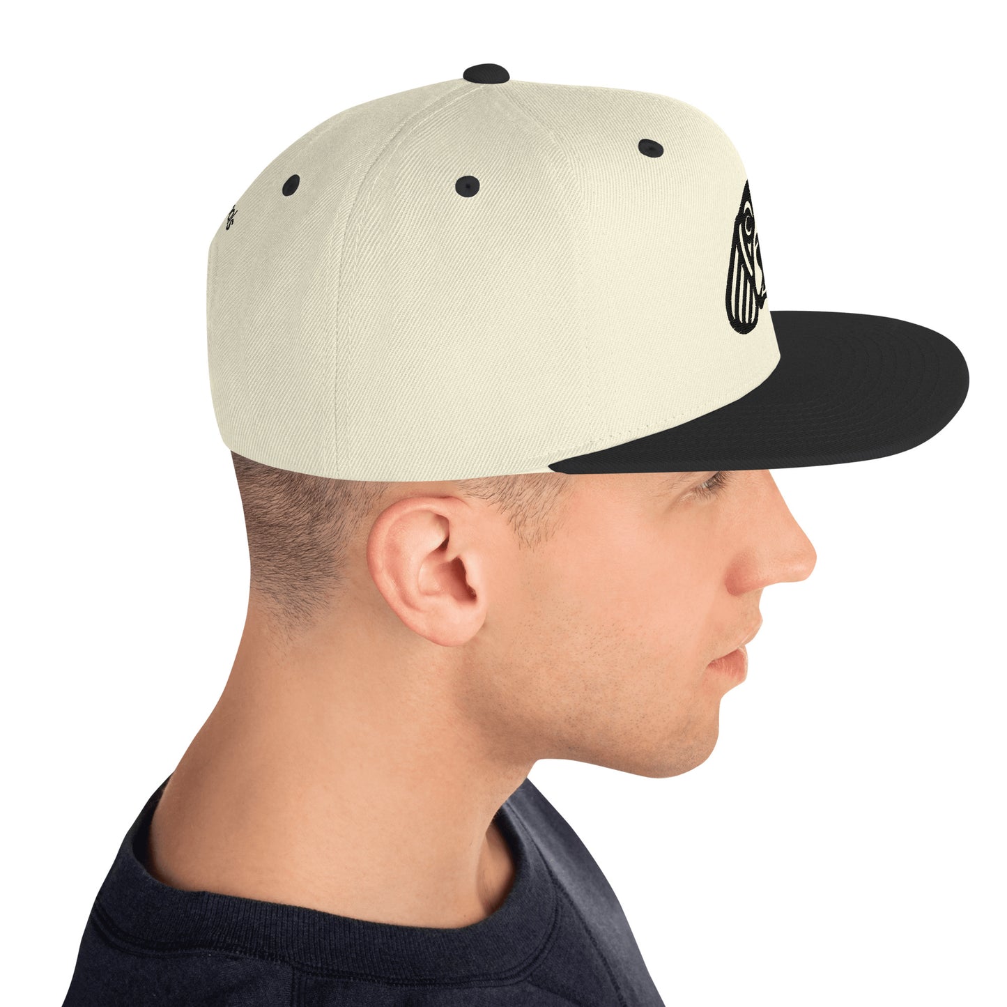 Boné Snapback Beagle - Tribal - Cores Claras - i-animals
