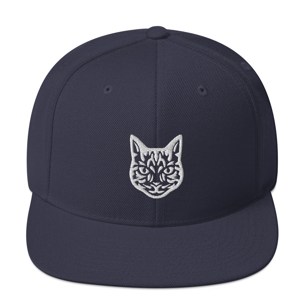 Boné Snapback Gato Tigrado - Tribal - i-animals