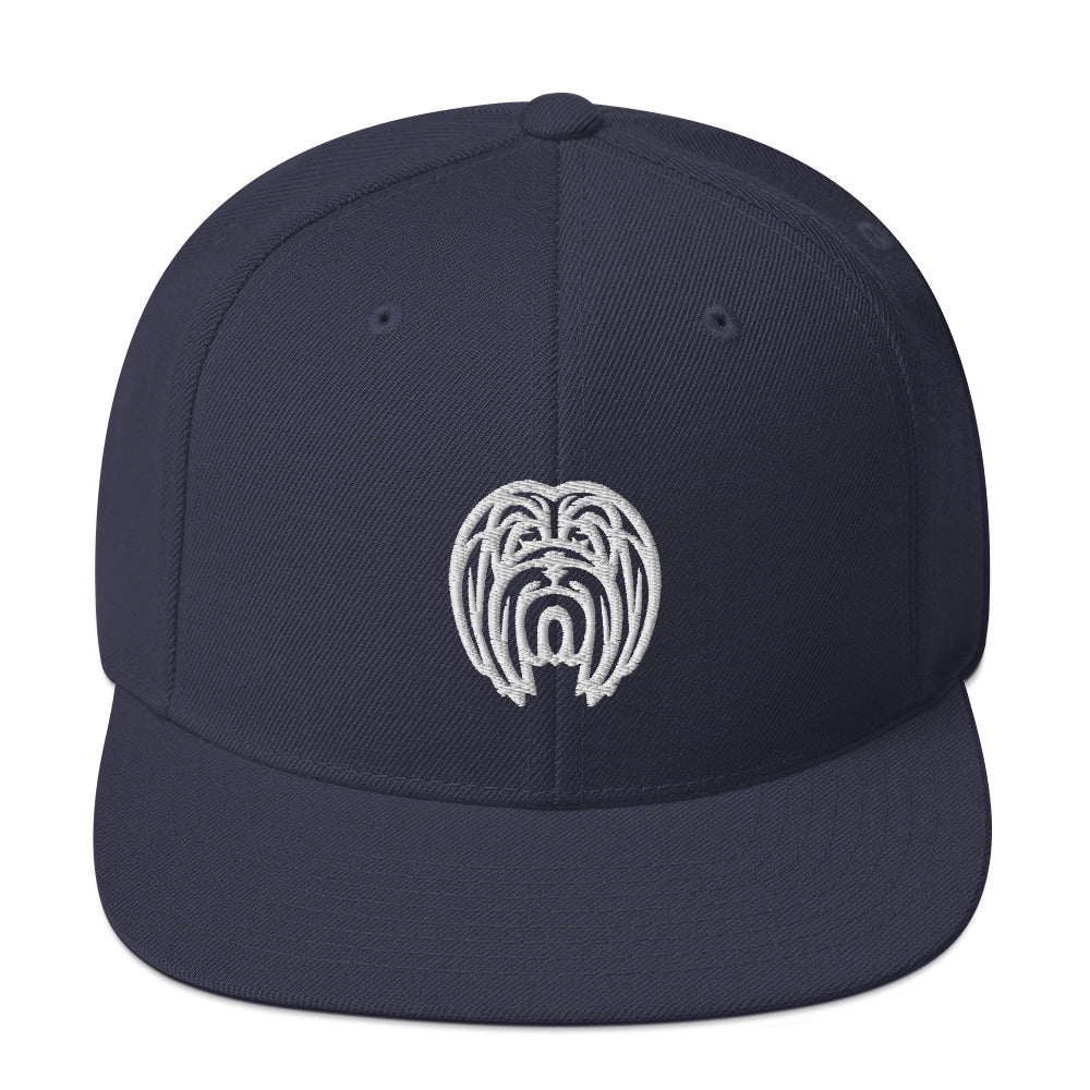 Boné Snapback Lhasa Apso - Tribal - i-animals