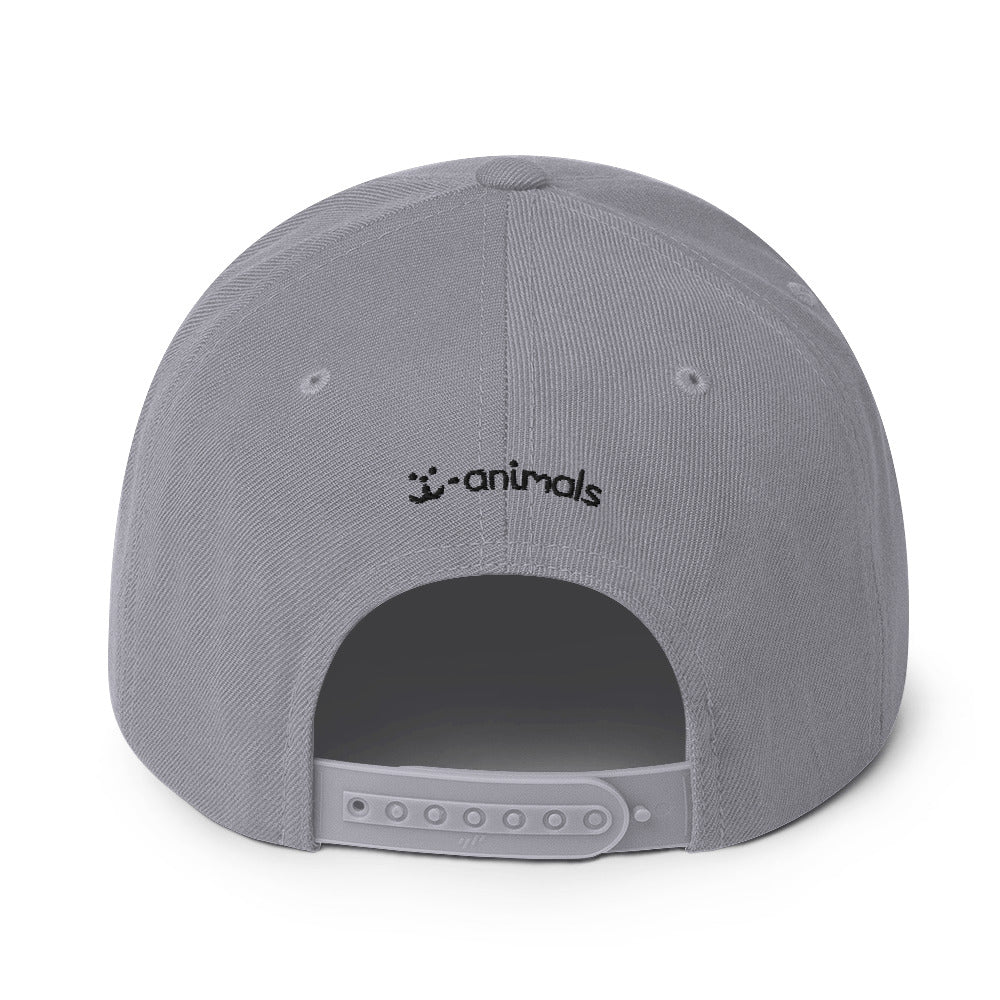 Boné Snapback Poodle - Tribal - Cores claras - i-animals