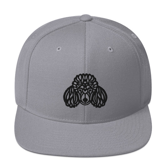 Boné Snapback Poodle - Tribal - Cores claras - i-animals