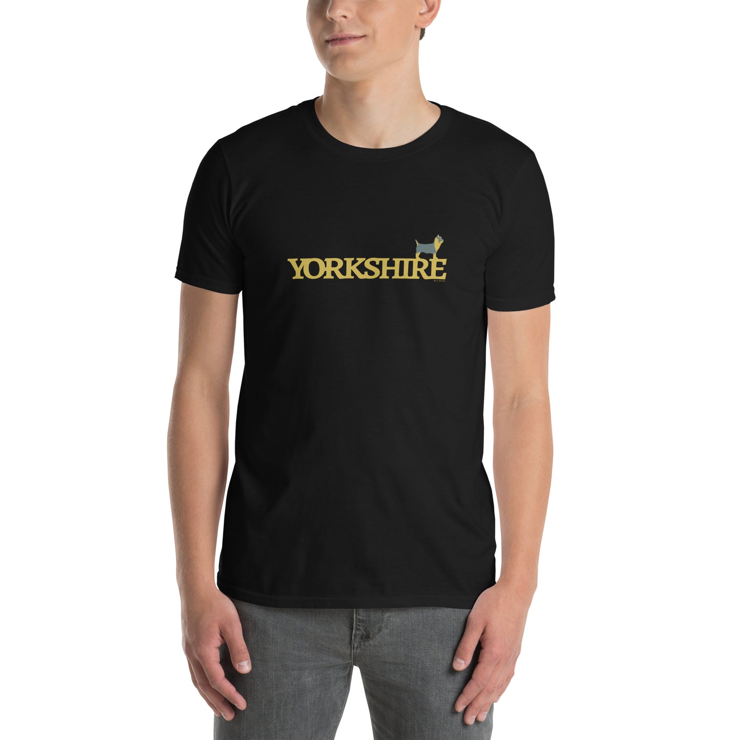 T-shirt unisex Basic Softstyle - Yorkshire - Identità