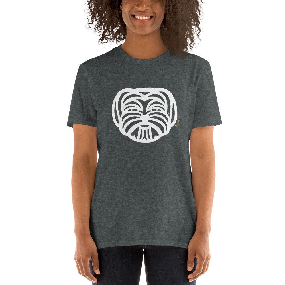 Camiseta unissex de manga curta - Maltês - Tribal - i-animals