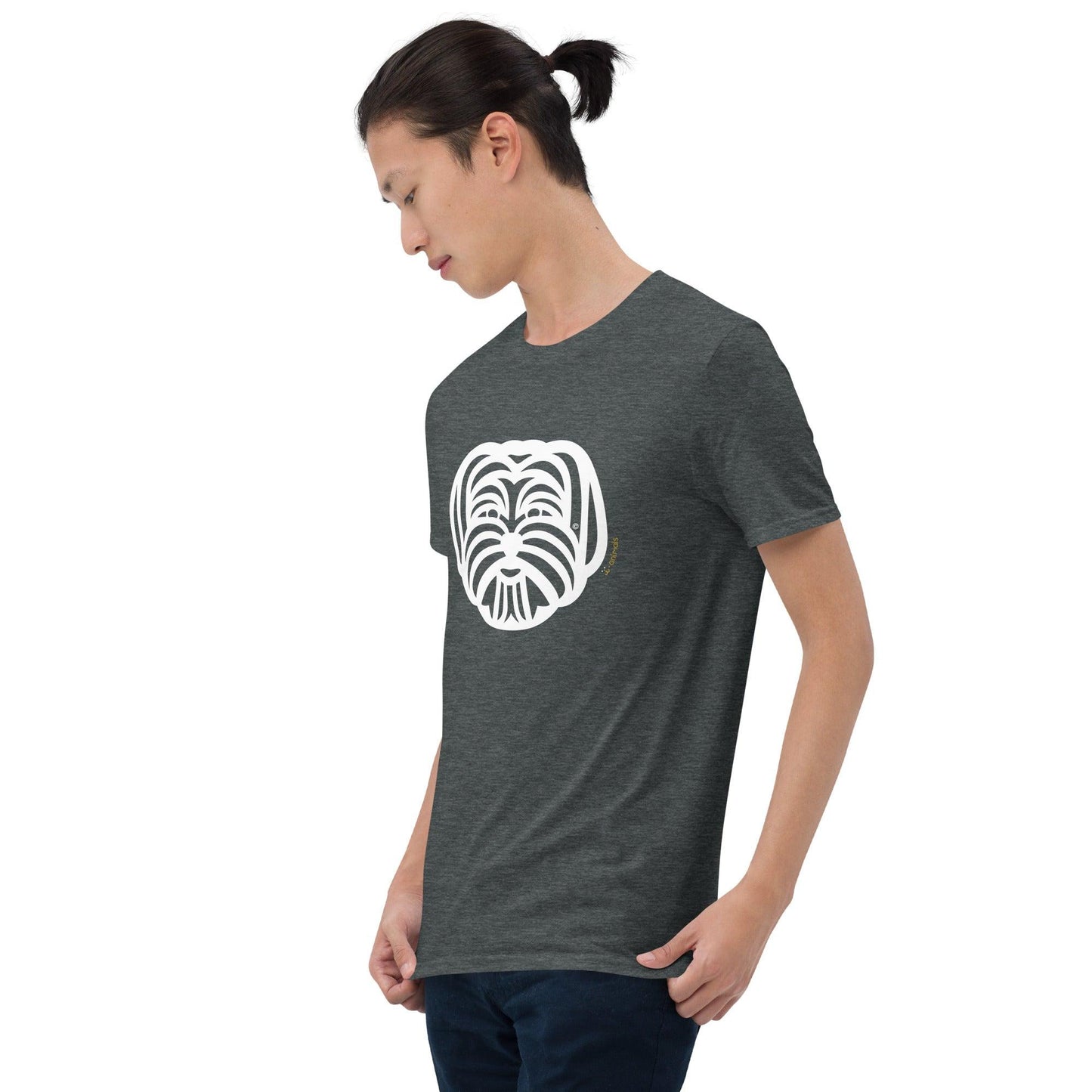 Camiseta unissex de manga curta - Maltês - Tribal - i-animals