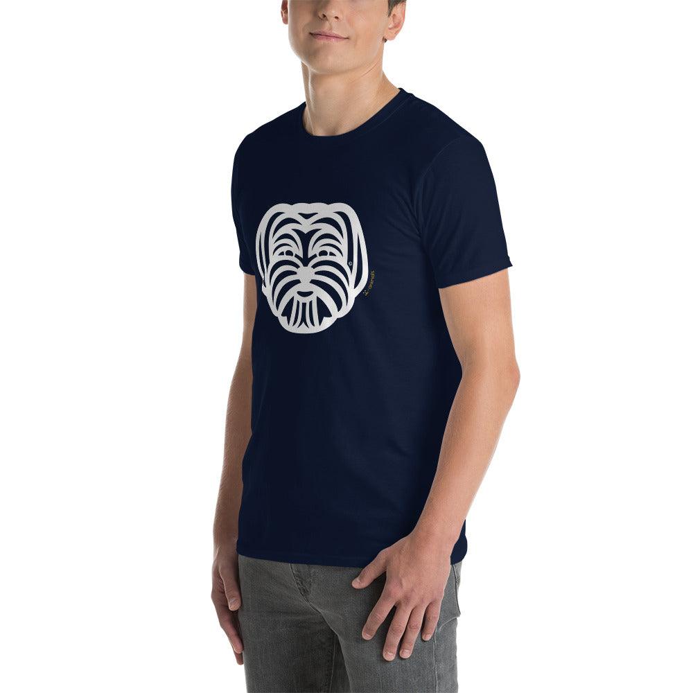 Camiseta unissex de manga curta - Maltês - Tribal - i-animals