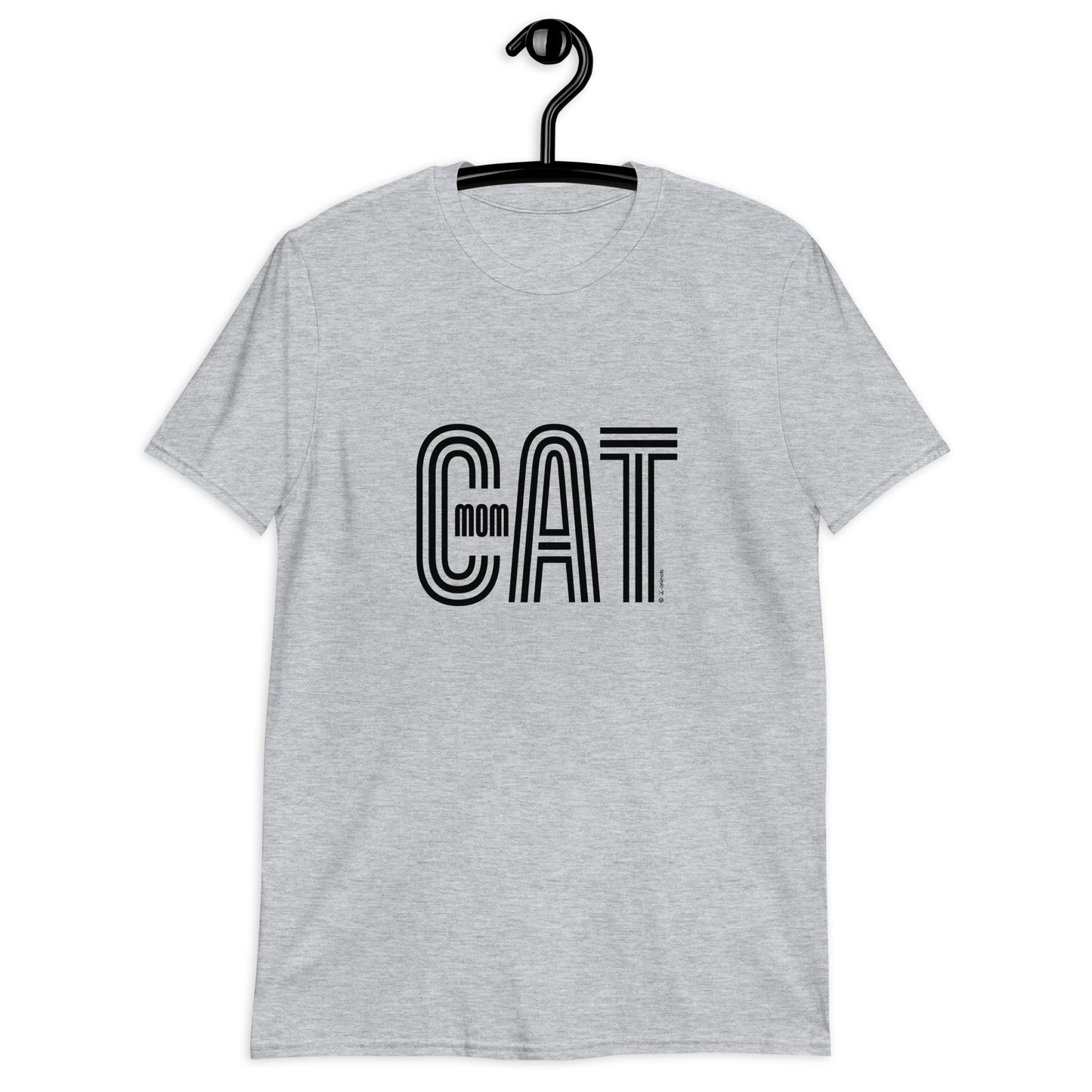 Maglietta unisex a maniche corte - Cat Mom - Colori chiari