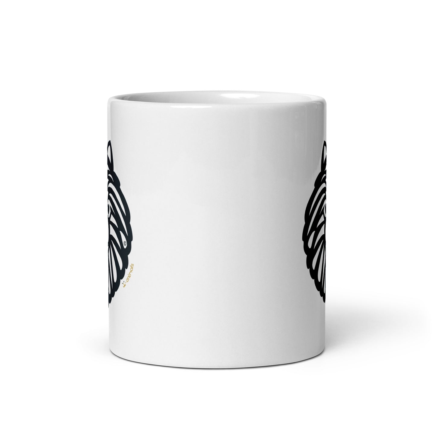 Caneca Spitz Alemão - Tribal - i-animals
