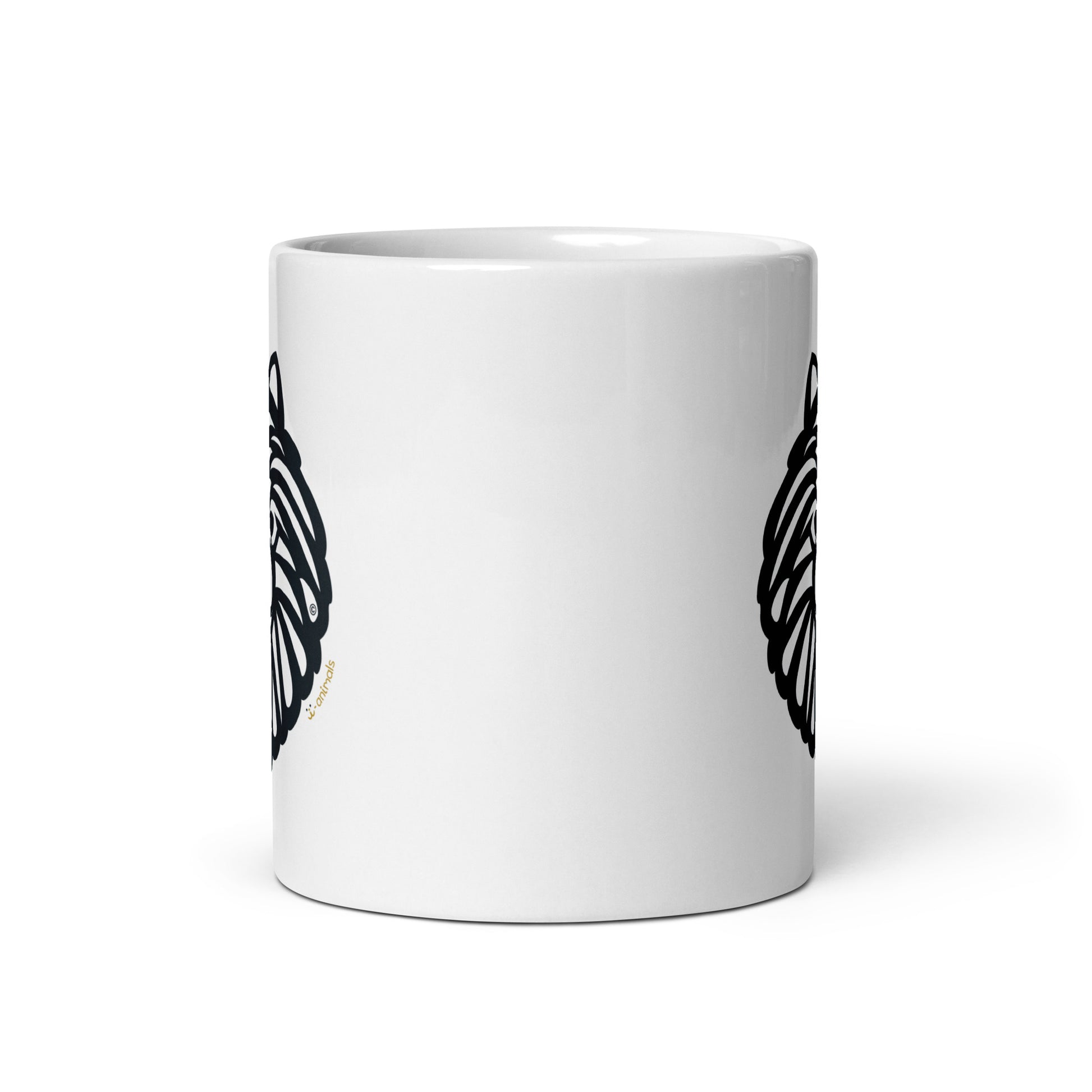 Caneca Spitz Alemão - Tribal - i-animals